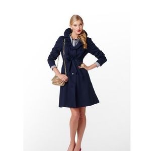 NWT Lilly Pulitzer Kelli Coat.  Size navy